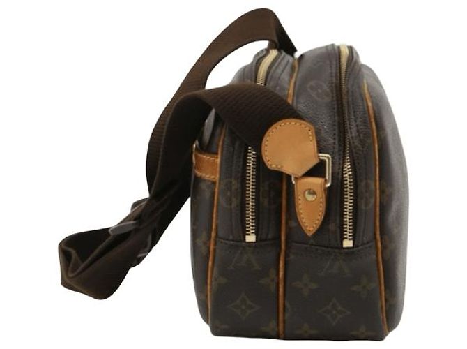Louis Vuitton Reporter PM Marrone D'oro - vista 2