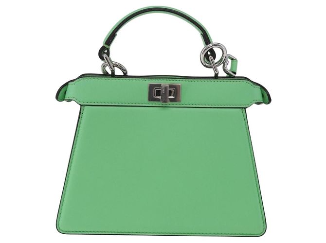 Fendi Peekaboo ISeeU Leder Small Grün - Ansicht 2