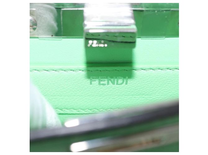 Fendi Peekaboo ISeeU Leder Small Grün - Ansicht 6