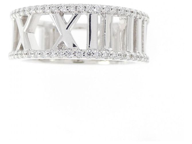 Autre Marque Tiffany Atlas Diamantbandring - Ansicht 2