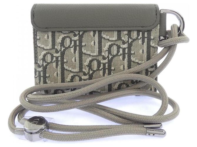 Christian Dior Saddle Wallet Green - view 2