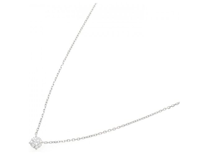 Collana Cartier 1895 in oro bianco e diamanti - vista 2