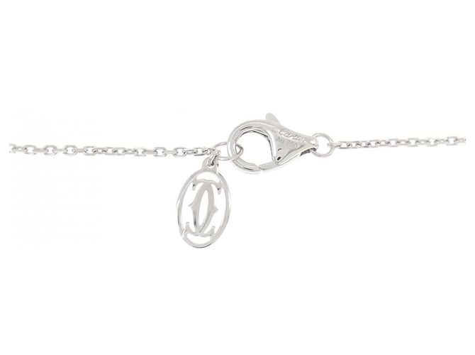 Collana Cartier 1895 in oro bianco e diamanti - vista 5
