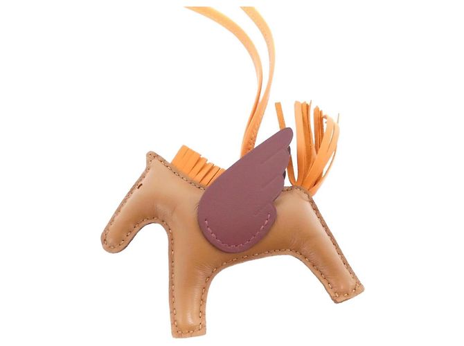 Hermès Hermes Rodeo Pegasus Accessory Bag Charm PM Rot Golden - Ansicht 2
