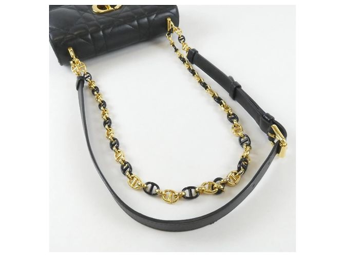 Borsa a tracolla Mini Miss Caro Christian Dior Nero - vista 5