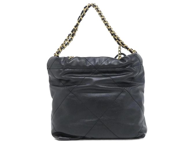 Chanel 22 Line MINI AS3980 Handtasche Schwarz - Ansicht 2