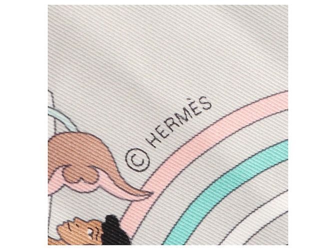 Hermès Hermes Carre 70 CARRES VOLANTS Tuch Braun Mehrfarben - Ansicht 2