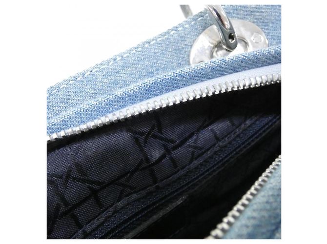 Christian Dior Lady Handtasche Hellblau - Ansicht 10