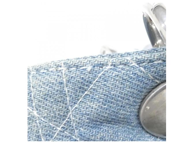 Christian Dior Lady Handtasche Hellblau - Ansicht 4