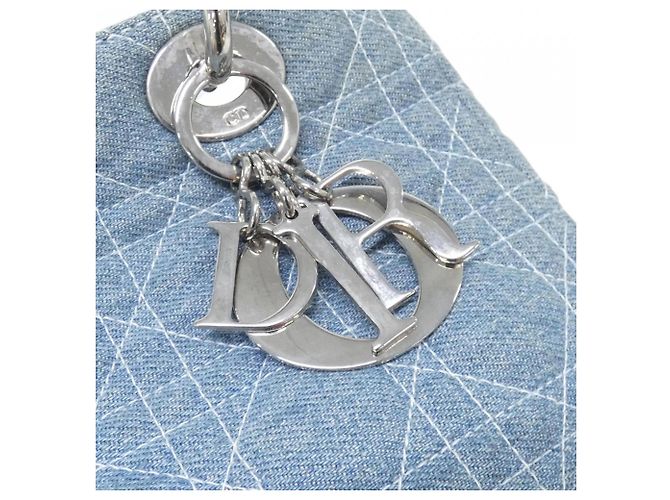Christian Dior Lady Handtasche Hellblau - Ansicht 6
