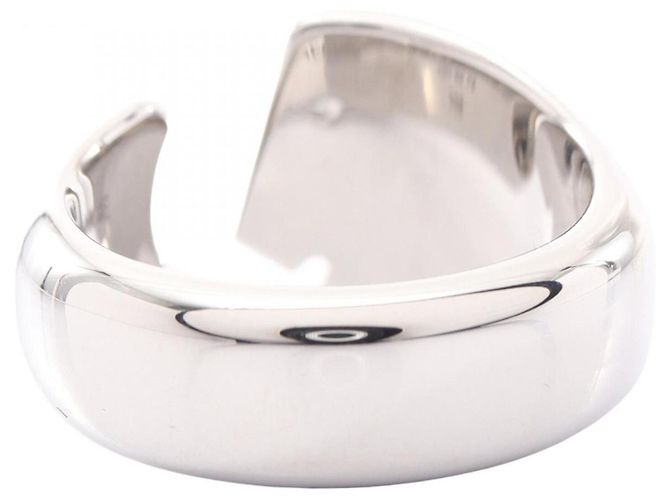 Ring Anillo Hermès Carousel Naranja y Plata Metal - vista 3