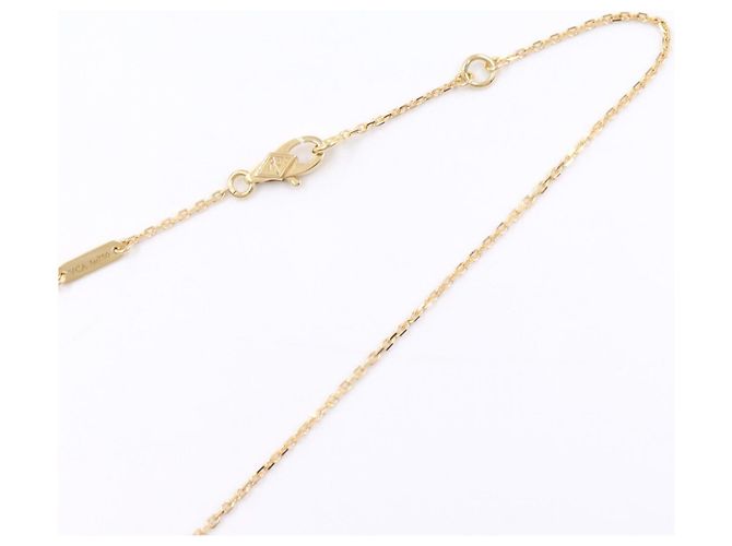 Collar Sweet Alhambra Madreperla Van Cleef & Arpels Blanco Dorado - vista 4