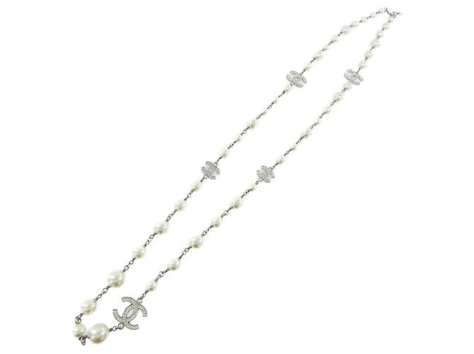 Colar Chanel 36121 Branco - vista 2