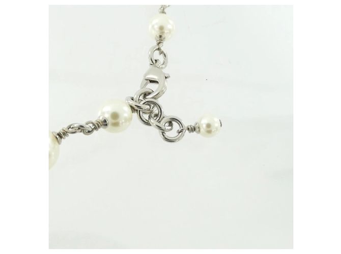 Colar Chanel 36121 Branco - vista 4