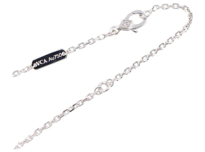 Colar De Papillon Van Cleef & Arpels Prata - vista 3