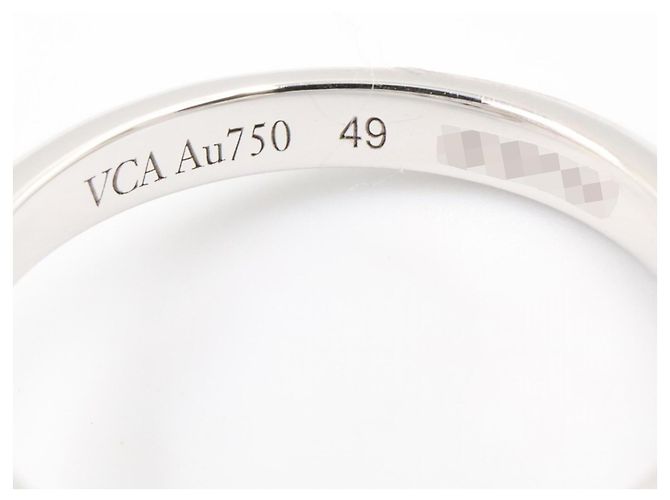 Anello Van Cleef & Arpels Frivole Entre Les Doigts Diamanti Argento - view 4