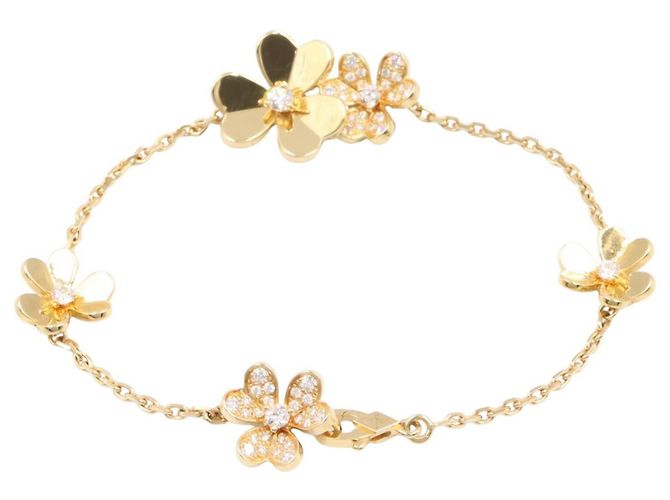Van Cleef & Arpels Frivole Diamanten 5P Armband Golden - Ansicht 2