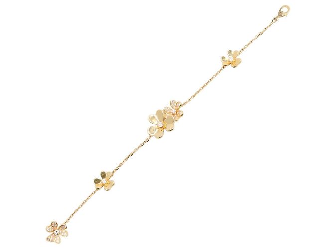Van Cleef & Arpels Frivole Diamanten 5P Armband Golden - Ansicht 3