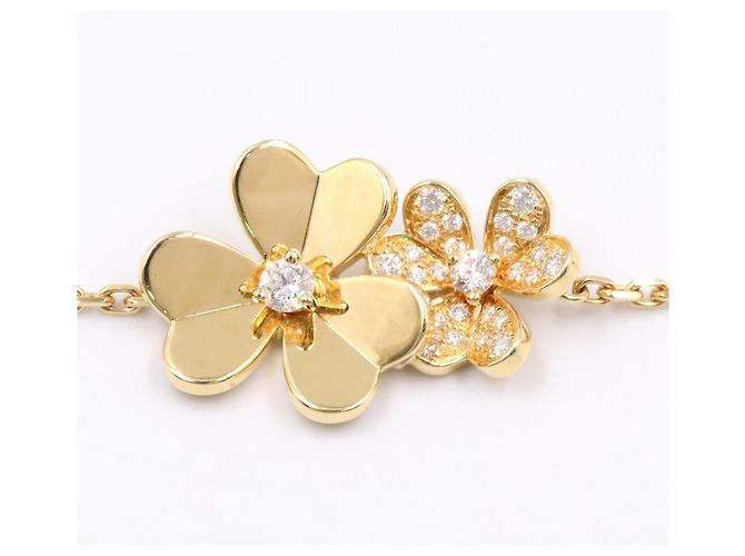 Van Cleef & Arpels Frivole Diamanten 5P Armband Golden - Ansicht 6