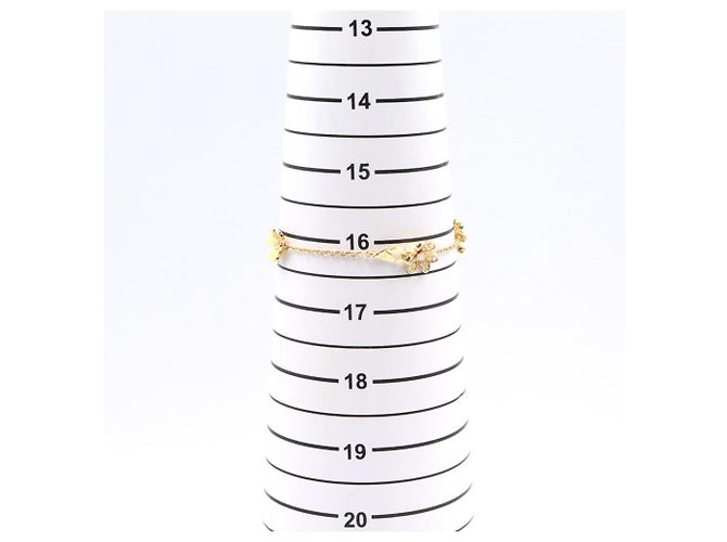 Van Cleef & Arpels Frivole Diamanten 5P Armband Golden - Ansicht 7