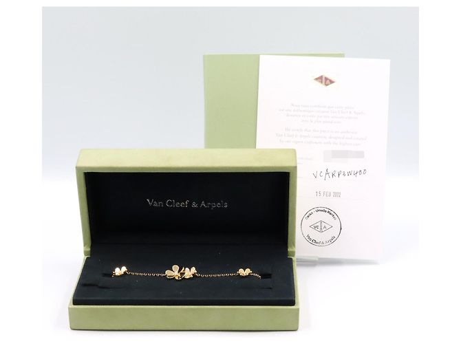 Van Cleef & Arpels Frivole Diamanten 5P Armband Golden - Ansicht 8