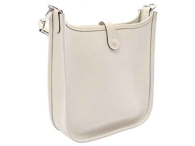 Hermès Bolsa de Ombro Hermes Evelyne Amazon TPM White Branco - vista 2