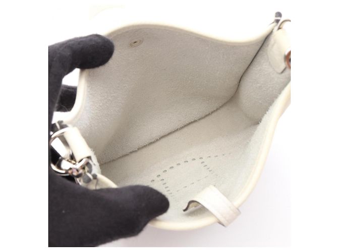Hermès Bolsa de Ombro Hermes Evelyne Amazon TPM White Branco - vista 3
