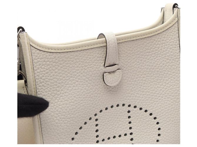 Hermès Bolsa de Ombro Hermes Evelyne Amazon TPM White Branco - vista 7