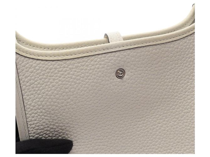 Hermès Bolsa de Ombro Hermes Evelyne Amazon TPM White Branco - vista 8