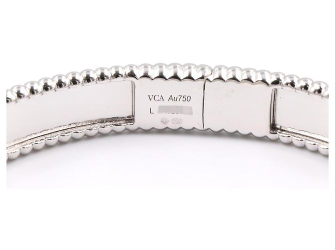 Van Cleef & Arpels Perlee Signature L Armband Silber - Ansicht 4