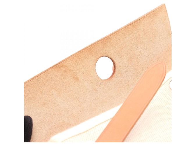 Hermès Mochila y Bolso de Mano Hermes Herbag Ad PM Castaño Beige - vista 9