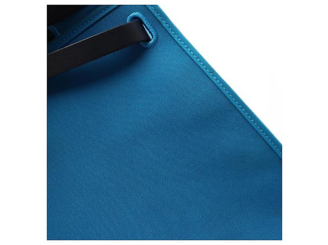 Hermès Hermes Herbag Zip PM Borsa a mano 2-Way Blu Blu navy - vista 7