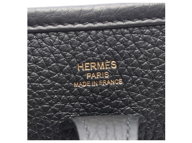 Hermès Borsa a tracolla Hermes Evelyne 23 in pelle nera - vista 4