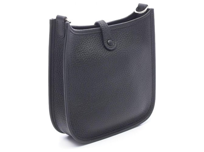 Hermès Borsa a tracolla Hermes Evelyne TPM Nero - vista 2