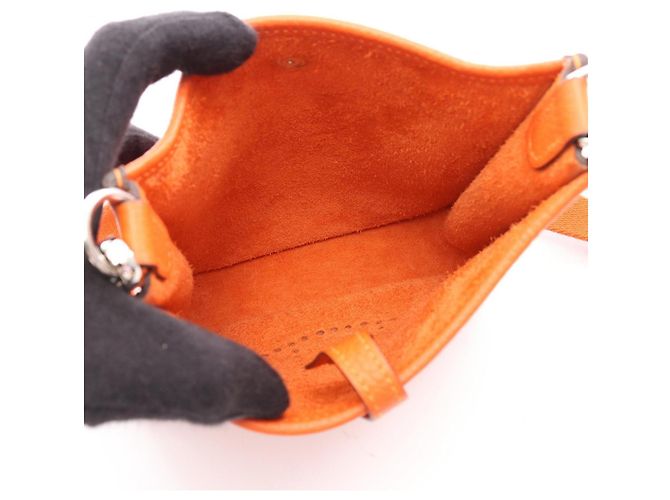 Hermès Hermes Evelyne Amazon TPM Schultertasche Orange - Ansicht 3