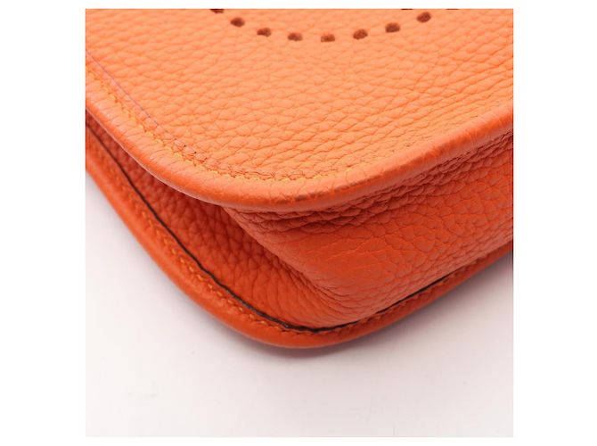 Hermès Hermes Evelyne Amazon TPM Schultertasche Orange - Ansicht 6