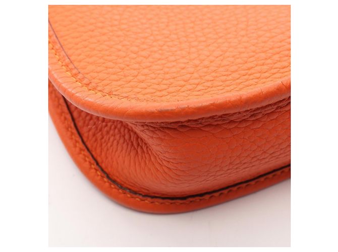 Hermès Hermes Evelyne Amazon TPM Schultertasche Orange - Ansicht 7