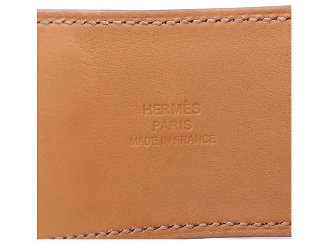 Hermès Bracelet Charmes Hermes Collier de Chien Marron Doré - vue 4