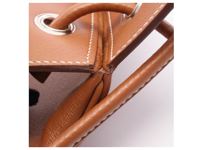 Hermès Borsa a tracolla Hermes Aline Mini Marrone - vista 7