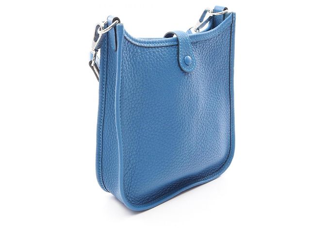 Hermès Hermes Evelyne Amazon TPM Schultertasche Blau - Ansicht 2