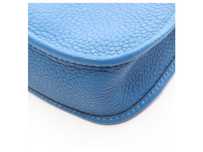 Hermès Hermes Evelyne Amazon TPM Schultertasche Blau - Ansicht 6
