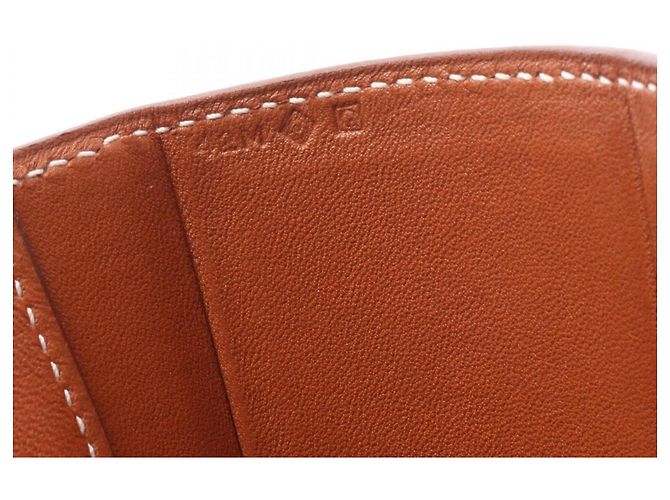 Hermès Hermes Vintage Handtasche aus braunem Leder - Ansicht 5
