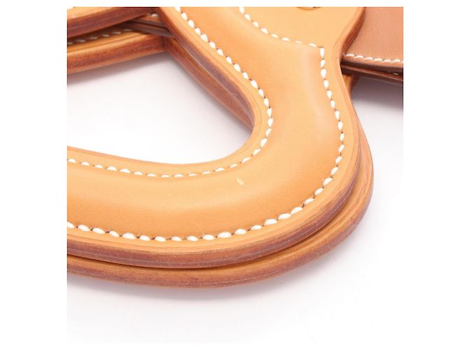 Hermès Hermes Vintage Handtasche aus braunem Leder - Ansicht 6