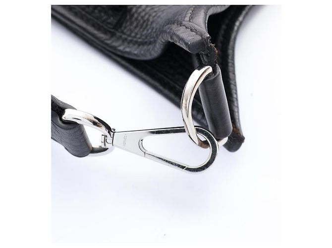 Hermès Bolsa de Ombro Hermes Evelyne 3 Trois PM Preto - vista 8