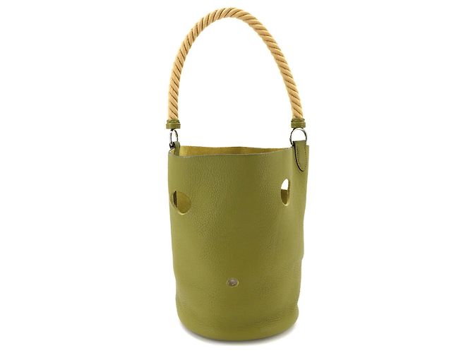 Hermès Borsa a mano Hermes Mangeoire MM Verde - vista 2