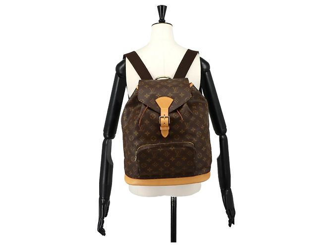 Mochila Louis Vuitton Montsouris GM Monogram Monograma - vista 10