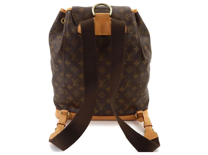 Mochila Louis Vuitton Montsouris GM Monogram Monograma - vista 2