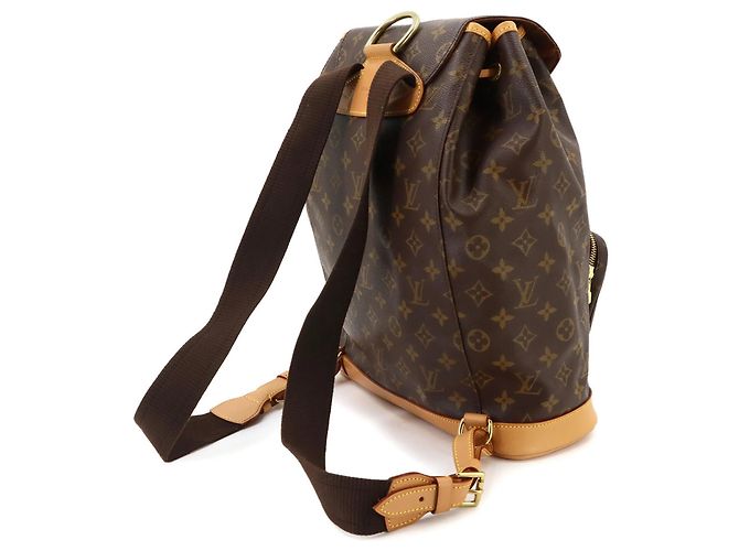 Mochila Louis Vuitton Montsouris GM Monogram Monograma - vista 3