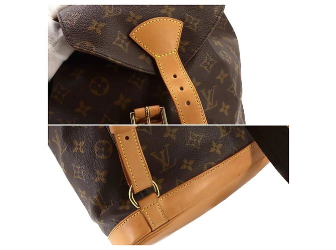 Mochila Louis Vuitton Montsouris GM Monogram Monograma - vista 8