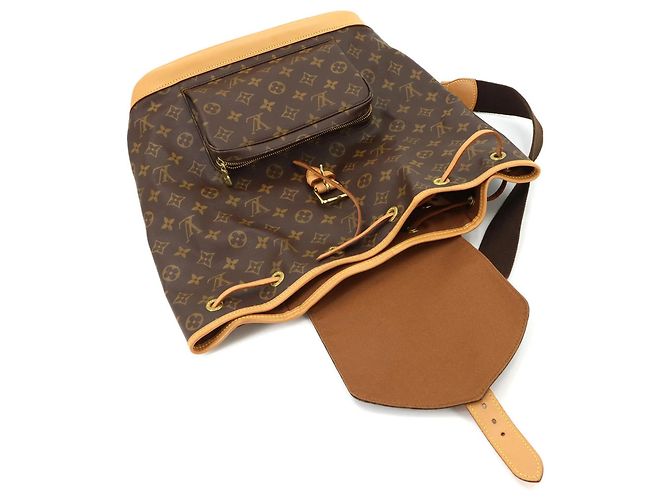 Mochila Louis Vuitton Montsouris GM Monogram Monograma - vista 9